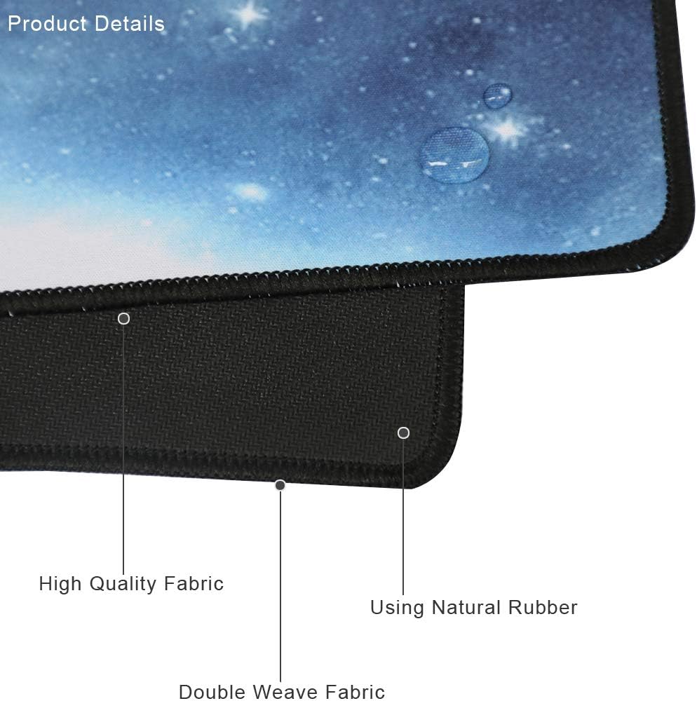 XXL Professional Large Mouse Pad & Computer Game Mouse Mat (35.4x15.7x0.1IN, 90x40 Space)