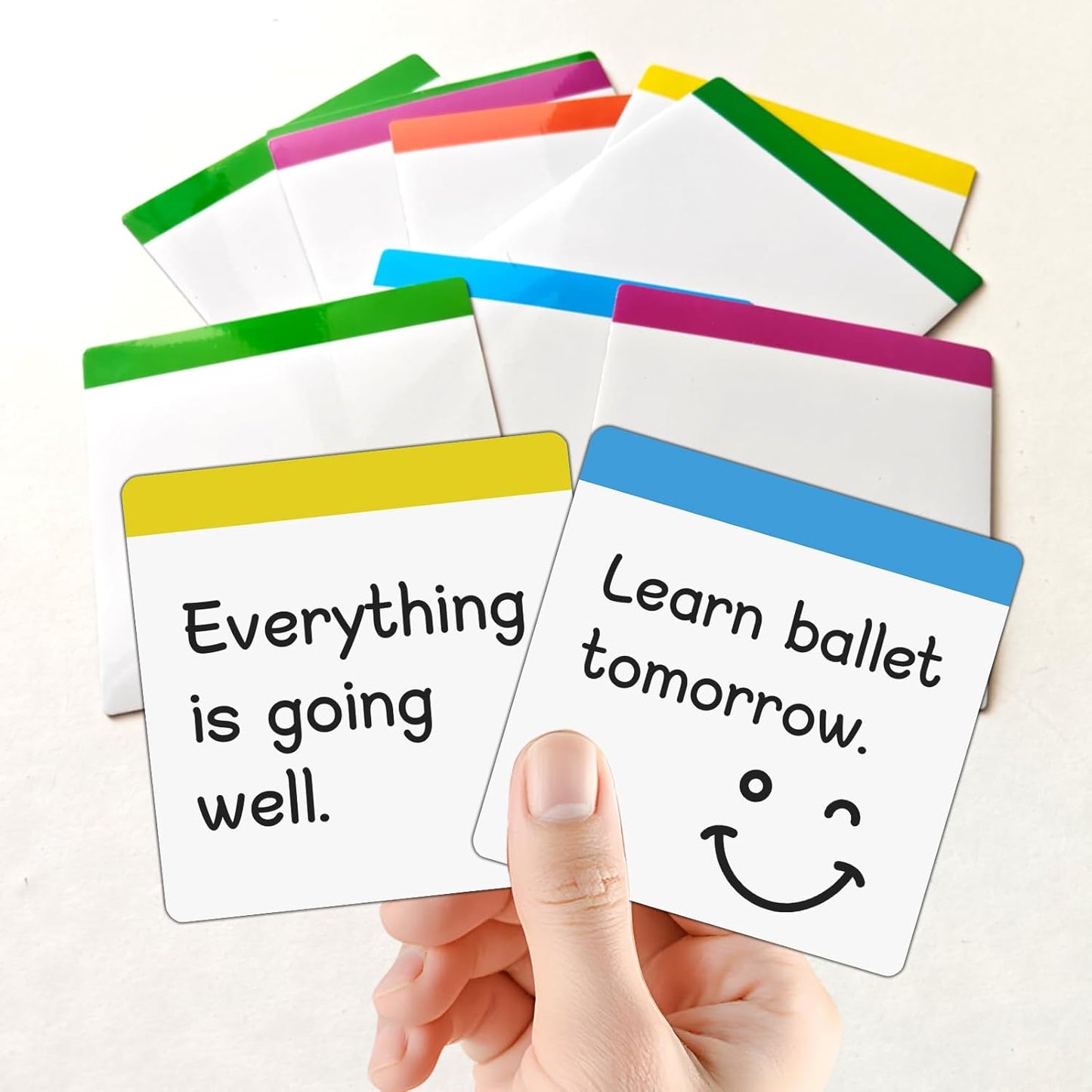 4X4 Dry Erase Sticky Notes Magnets,Squae Message Pads for Office,to Do List in Kitchen,Family Chore Chart with Sign Visual Colors 24 Pieces