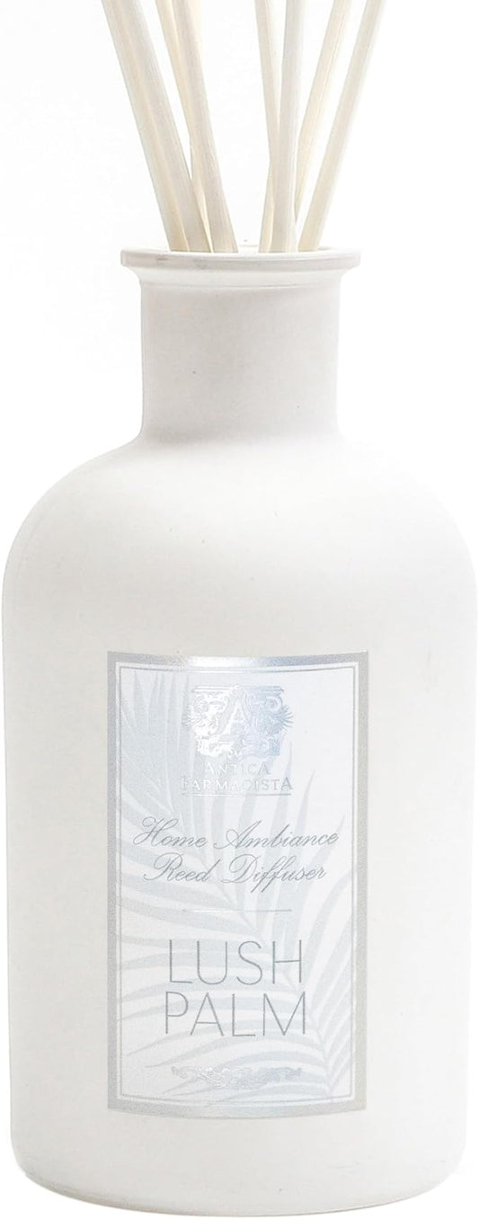 Antica Farmacista Home Ambiance Diffuser - Long-Lasting Reed Scent Diffuser - Luxury Room Freshener Gift - Lush Palm, 16.9 fl oz