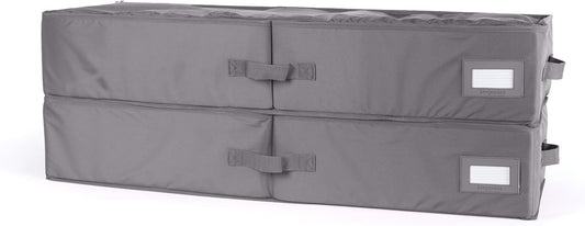 Covermates Keepsakes - Underbed Storage Bag - ID Window - Reinforced Handles - Indoor Storage, Graphite