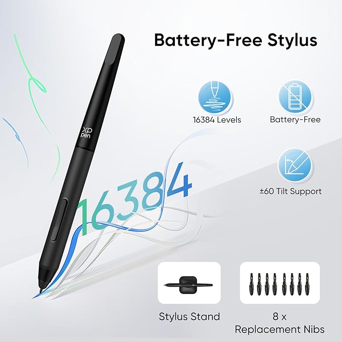 Drawing Tablet-XPPen Deco 01 V3 10x6.25 Inch Graphics Tablet Digital Drawing Tablet for Chromebook with 16384 Levels Pressure Battery-Free Stylus and 8 Shortcut Keys (Pink)