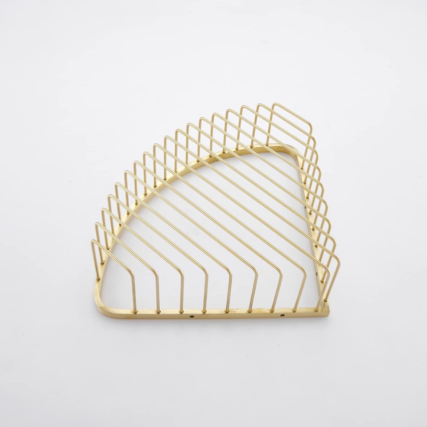 Bathroom Shower Caddy Corner Shelf Basket, Ultra Sturdy Rust-Proof Stainless Steel Shelf Organizer Shampoo Holder, Wall Mounted Storage Rack for Bathroom Kitchen, Brushed Gold