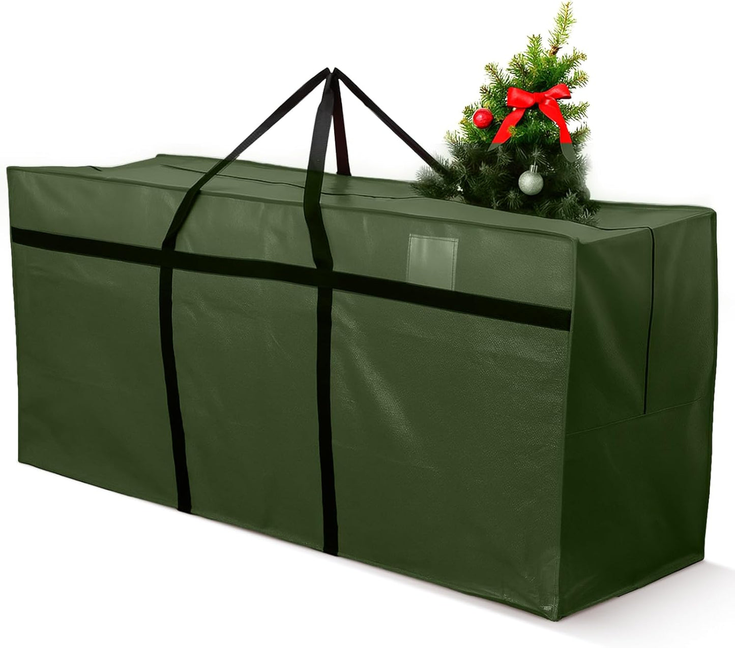 4 Pcs 176 Gallon Large Moving Bags with Zipper and Handles Foldable Storage Duffle Bags Heavy Duty Extra Large Totes for College Dorm Travel Clothes Blankets Bedding Moving (Green)