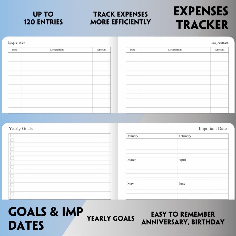 2025-2026 Planner - Weekly and Monthly Planner, Oct 2025 - Dec 2026, Vegan Leather Cover, Elastic Closure, 7”x9.25”, Grey