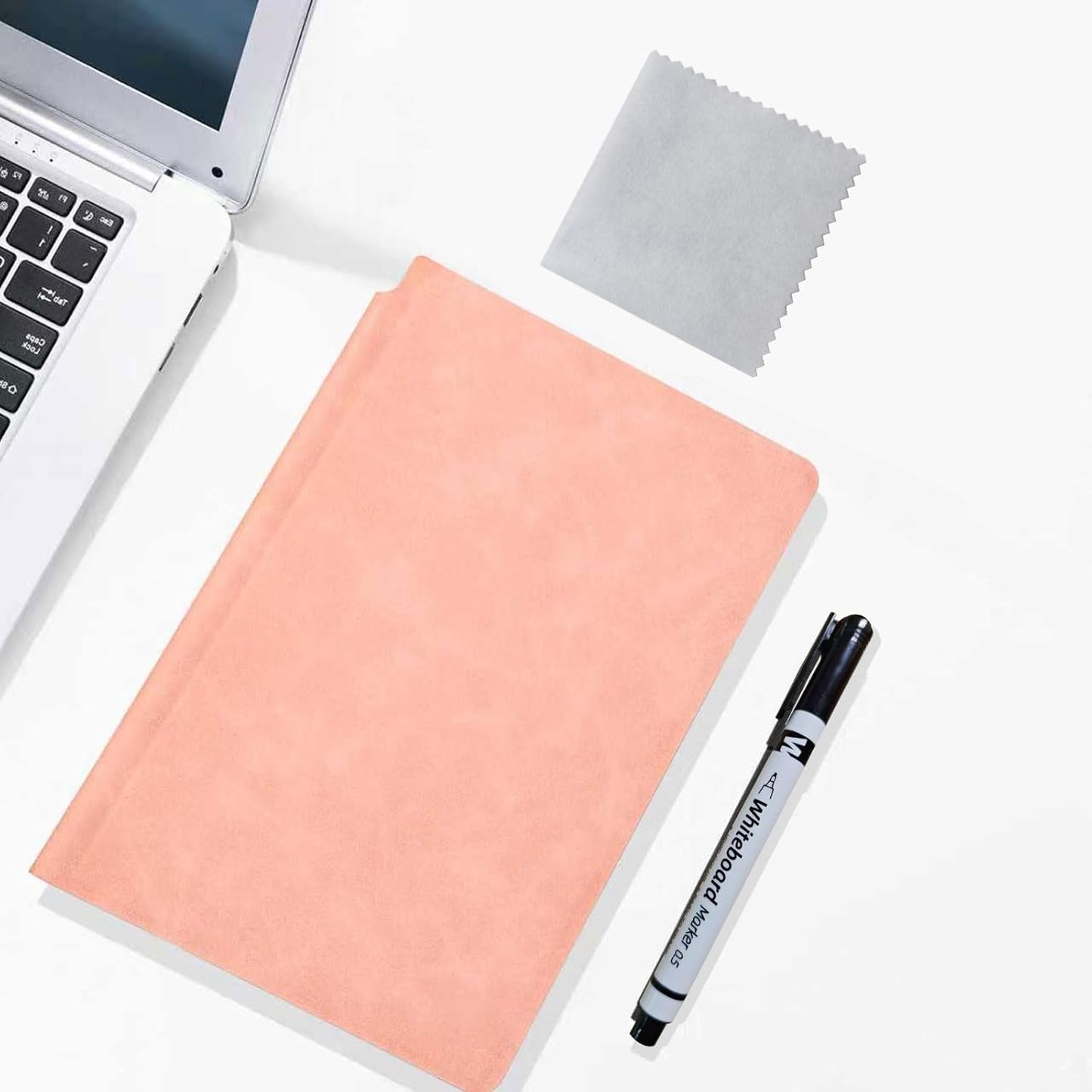 Portable Dry Erase Board,Portable White Board,Small Dry Erase Board,Foldable,Erasable,Repeatable,9.5 * 6.6 inches,for Office,Home,School,Study,Meeting(Pink)