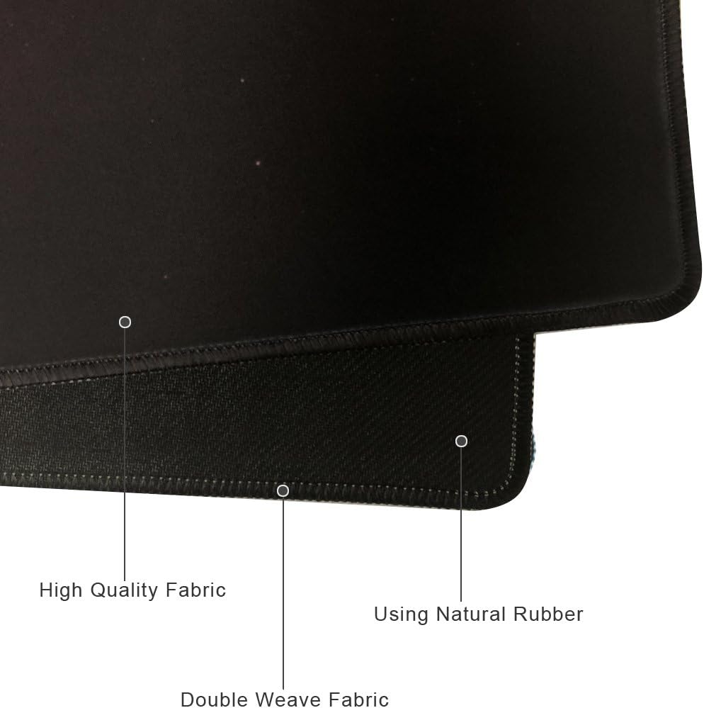 XXL Professional Large Mouse Pad & Computer Game Mouse Mat (35.4x15.7x0.1IN, 90x40 sky001)