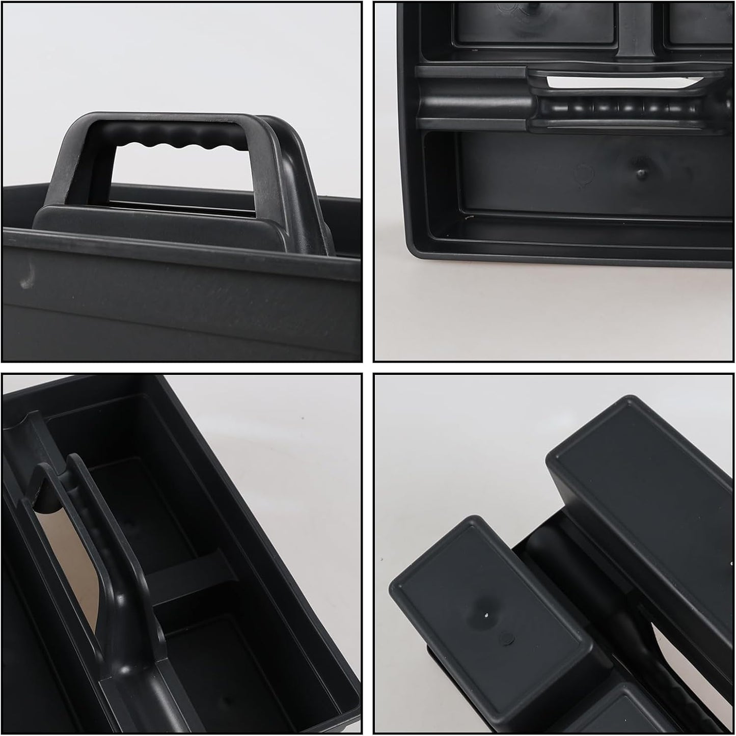 6 Packs Cleaning Storage Caddy with Handle, Plastic Cleaning Supplies Caddy Shower Caddy