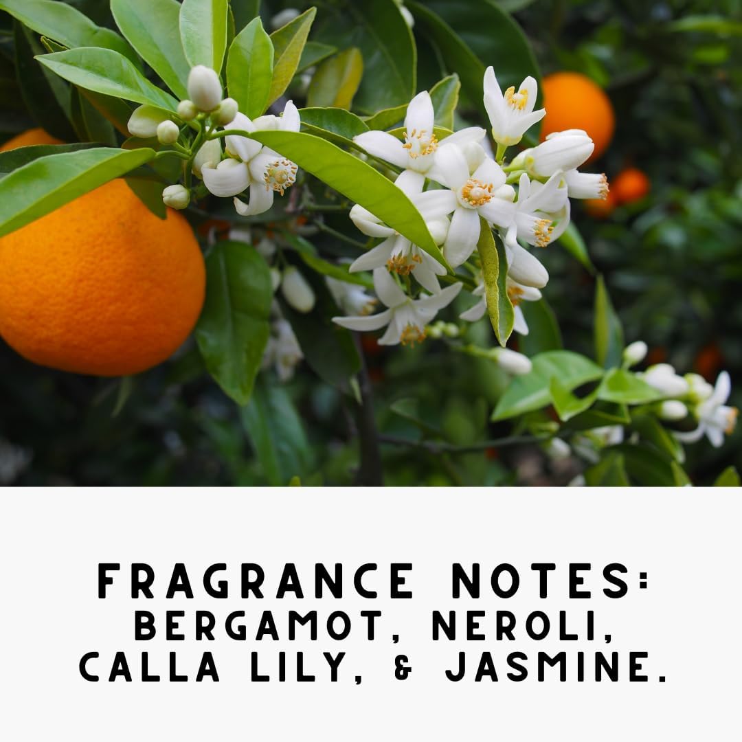 Home ORANGE BLOSSOM' Natural Mop Soap - Neroli & Bergamot Scented Plant Powered Ingredients - Safe & Effective Floor Cleaner/Wet Dry Vacuum Multipurpose Deodorizer Concentrate/ 32oz