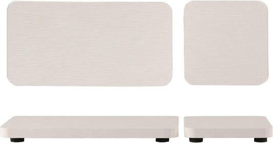 Set of 4 Water Absorbent Stone Trays, Kitchen/Bathroom Soap Dish, Instant Dry Sink Organizers Used for Hand Soap & Plants & Toiletries in The Modern Home