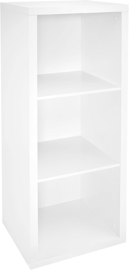 ClosetMaid 1107 Decorative 3-Cube Storage Organizer, White