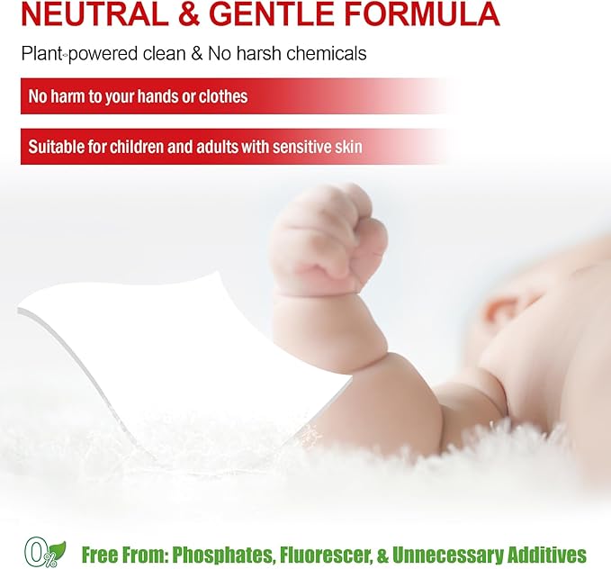 Laundry Detergent Sheets, 200 Loads Scarlet Encounter Scent Hypoallergenic Eco Laundry Sheets, Biodegradable Plastic Free Liquidless Laundry Sheets Detergent Suitable for Sensitive Skin