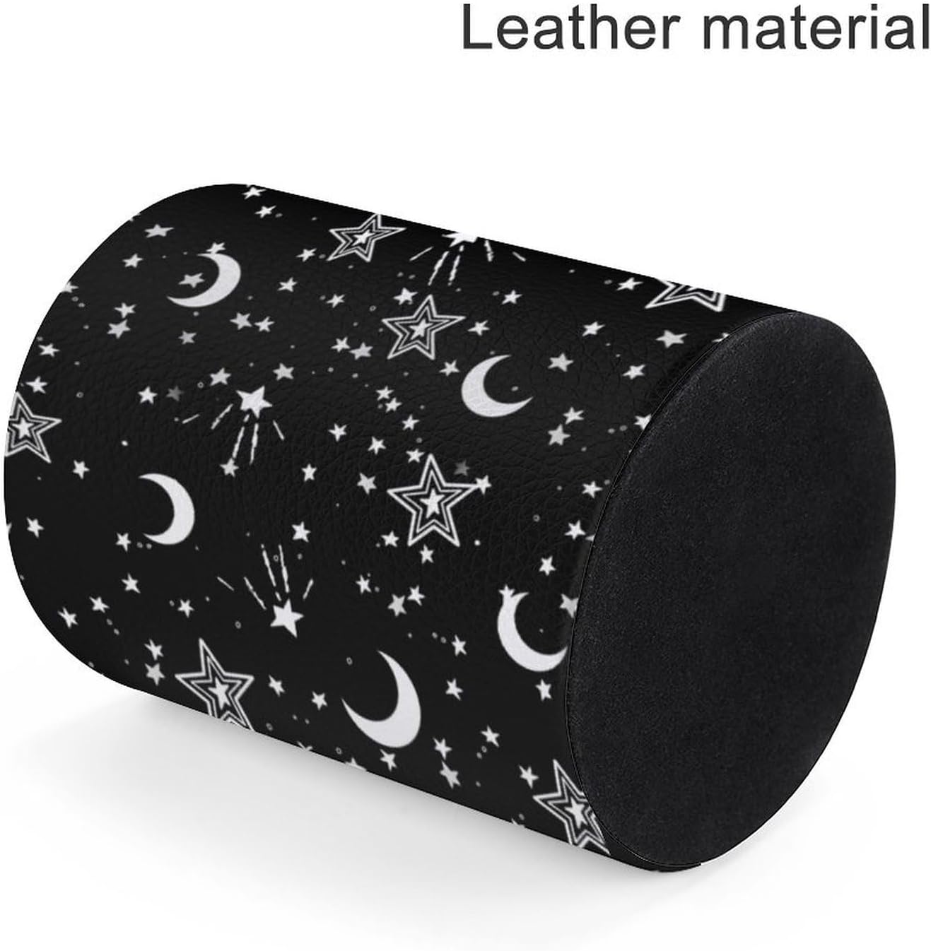 Star Moon Pen Holder Pencil Organizer Cute Pencil Cup Desk Decor Makeup Brush Holder PU Multifunctional Office Suppliesfor Home Classroom School