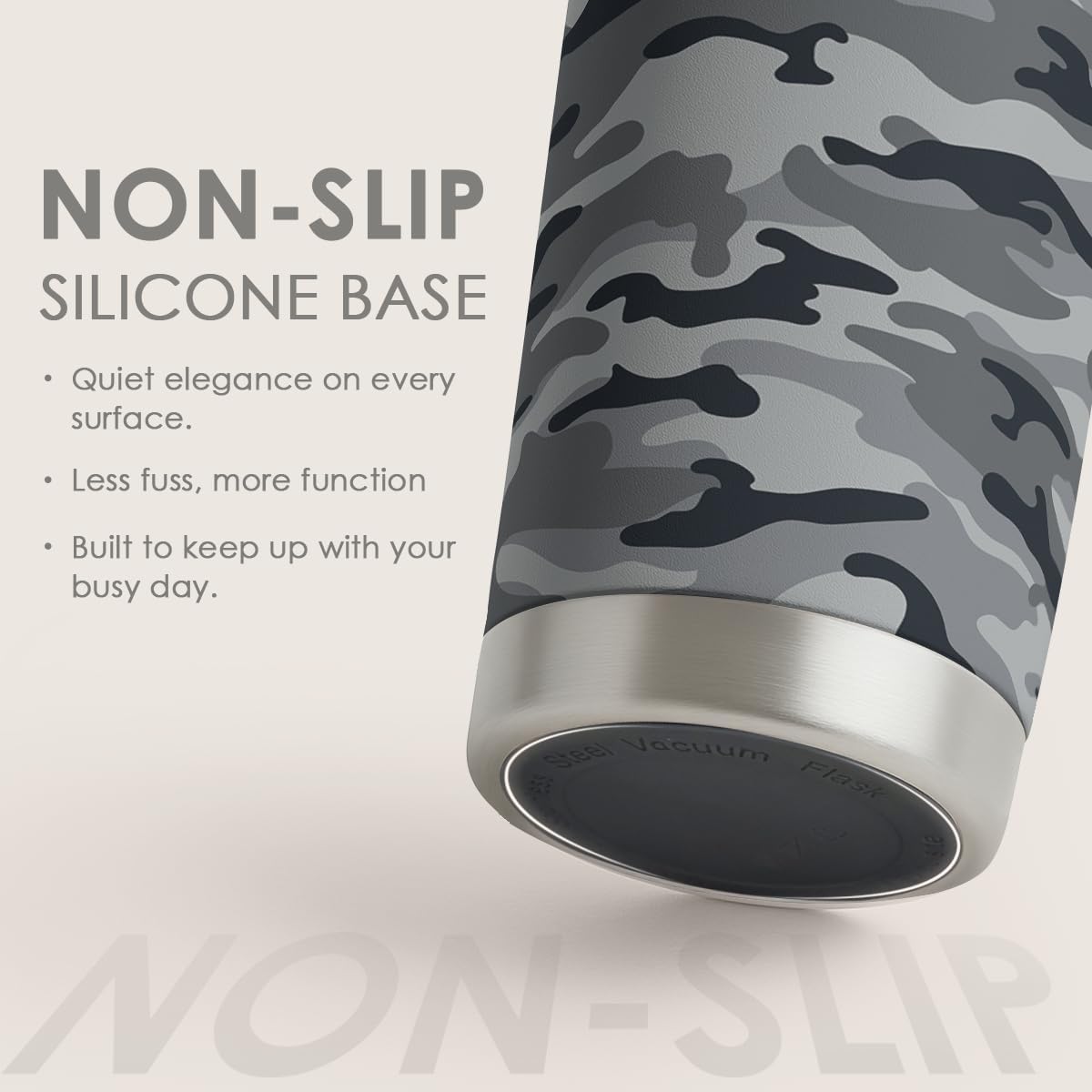 SANDJEST Camo Tumbler 20oz Stainless Steel Double Insulated, Travel Coffee Cup, Gifts for Men Women, Hunting Lovers, Birthday Christmas