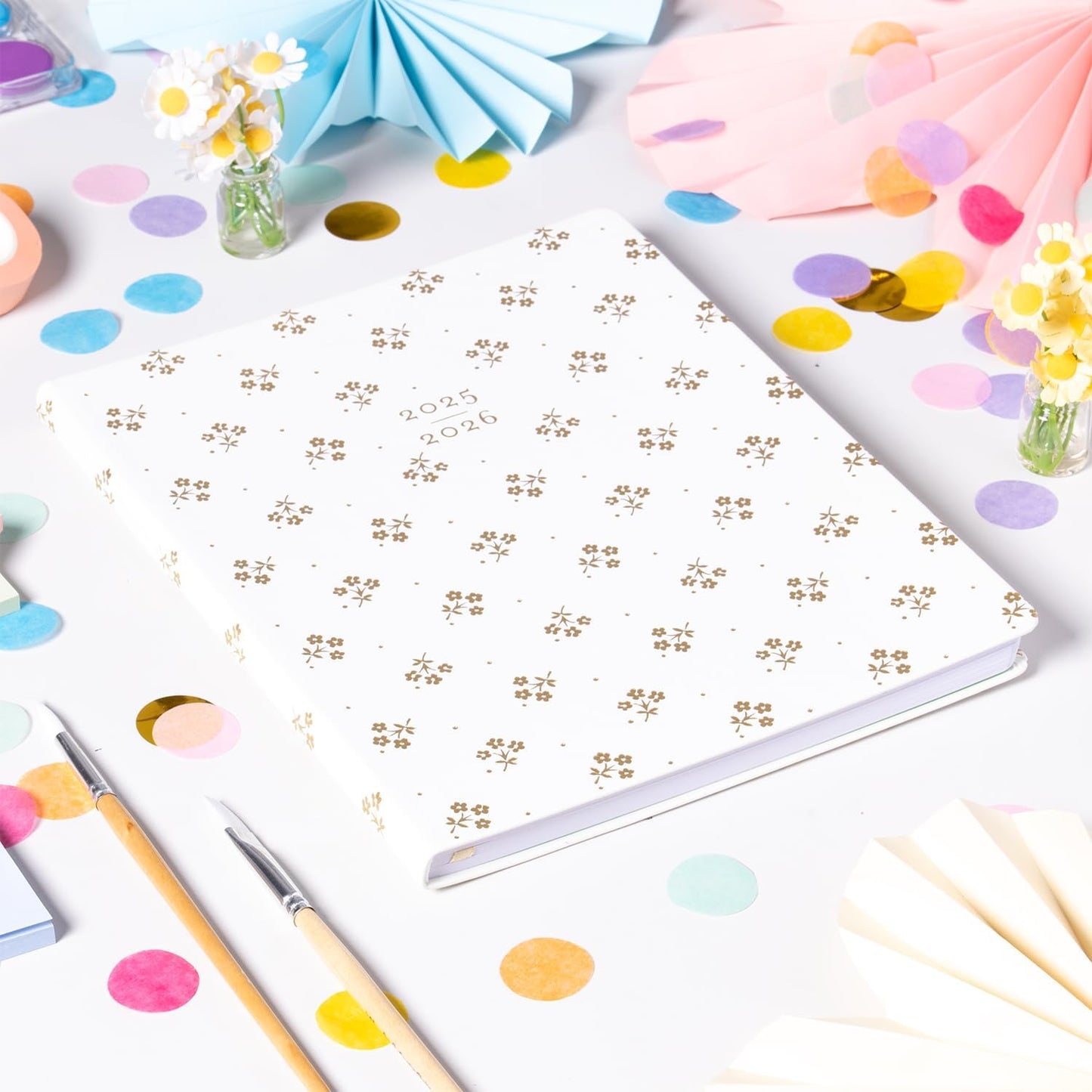 Laura Ashley 2025-2026 Large Agenda Planner, 18 Month, Monthly & Weekly Pages (8 x 10")