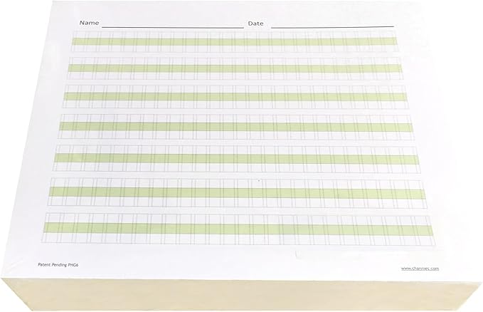 Channie’s Practice Handwriting & Printing Paper Workbook One Page A Day, 500 Pages Front & Back, 250 Sheets, Grades PreK – 1st, Size 8.5” x 11”