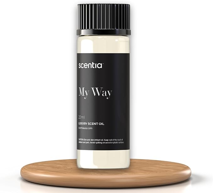 Scentia My Way Hotel Diffuser Oil Inspired by The 1 Hotel Miami Beach - 20 ml 0.67 fl oz - Fragrance Oil Blend Sandalwood, Cedar & Lemon Notes for Aromatherapy Diffusers Humidifiers, Thanksgiving Gift