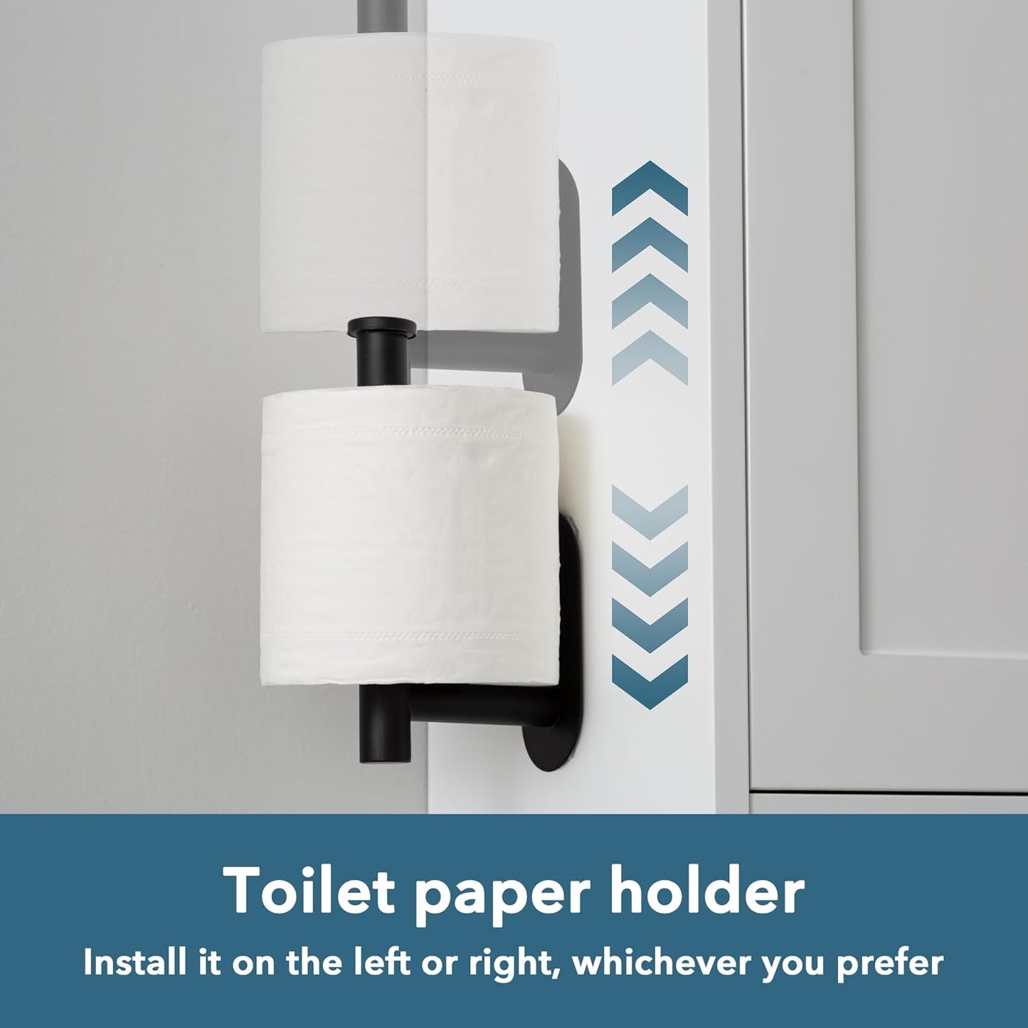 Bathroom Wall Cabinet with Door, Over The Toilet Wood Hanging Medicine Cabinets with DIY Lighting for Laundry Room Kitchen Storage