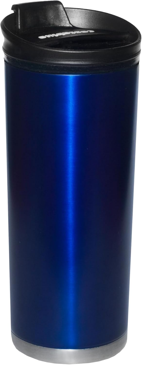 Travel Coffee Mug - 16 Oz. Stainless Steel Insulated Coffee Mug, Leak Proof Tumbler w/Dishwasher Safe Lid, Double Wall Travel Coffee Cup, Reusable Insulated Tumbler for Hot & Cold Beverages