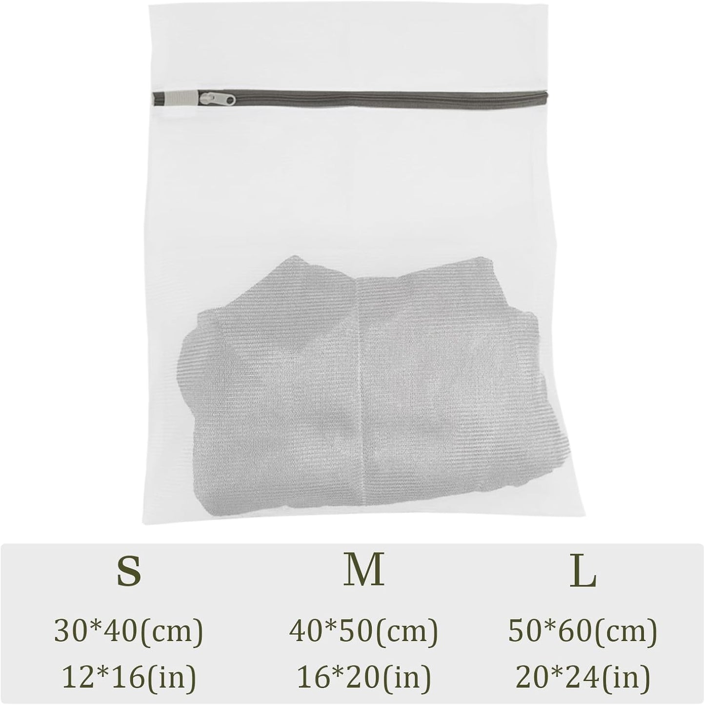 3Pcs Mesh Laundry Bags with Sturdy Zipper, Durable Laundry Room Essentials, Travel Storage Organize Bag, Clothing Laundry Delicates Washing Bags for laundry, Blouse, Bra, Stocking, Underwear, XYD-AA