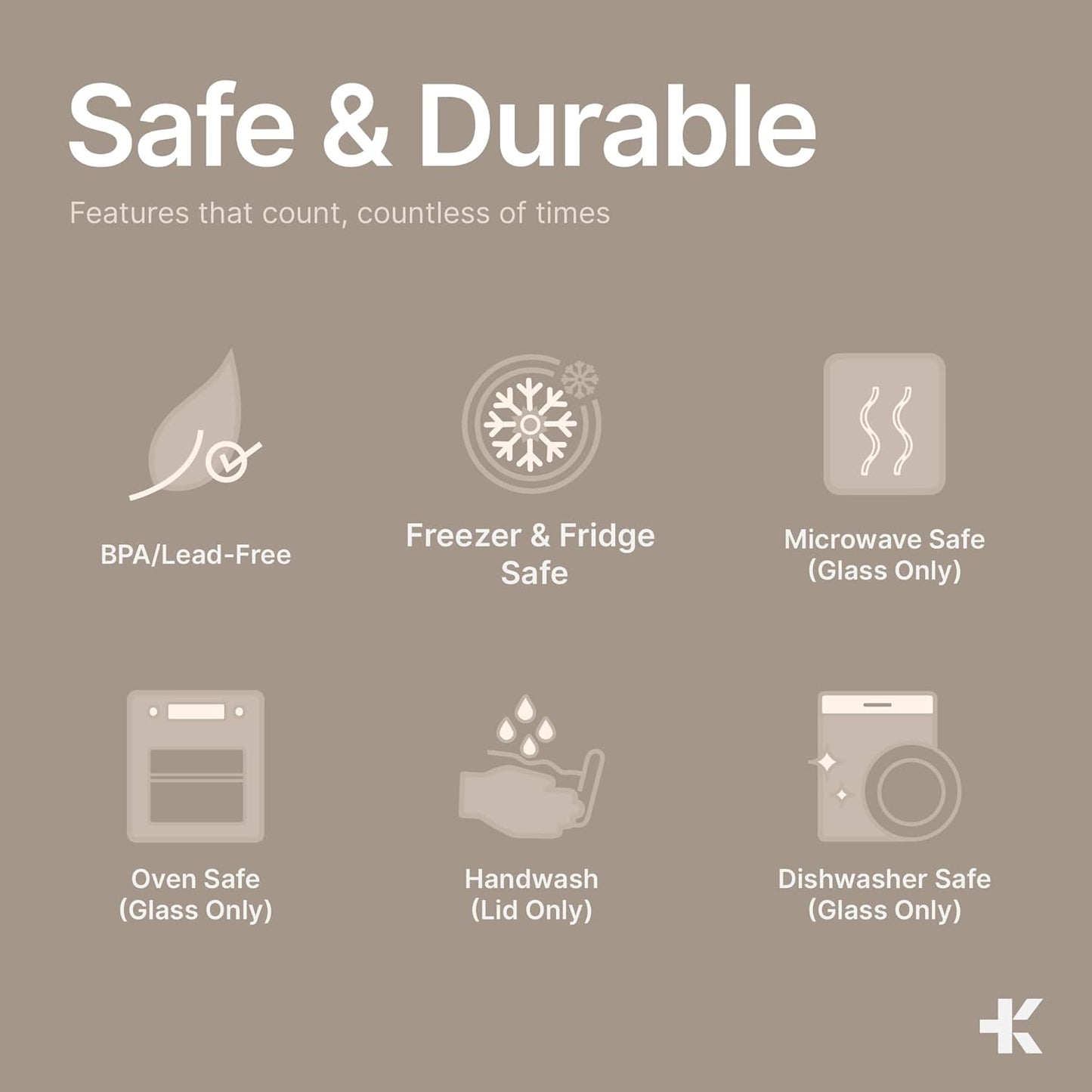 Bakken Borosilicate Glass Food Storage Containers with Lids 24 Pieces, BPA-Free Stackable Lunch & Leftover Containers, Microwave, Freezer & Dishwasher Safe, 100% Airtight Leak-Proof, Aqua