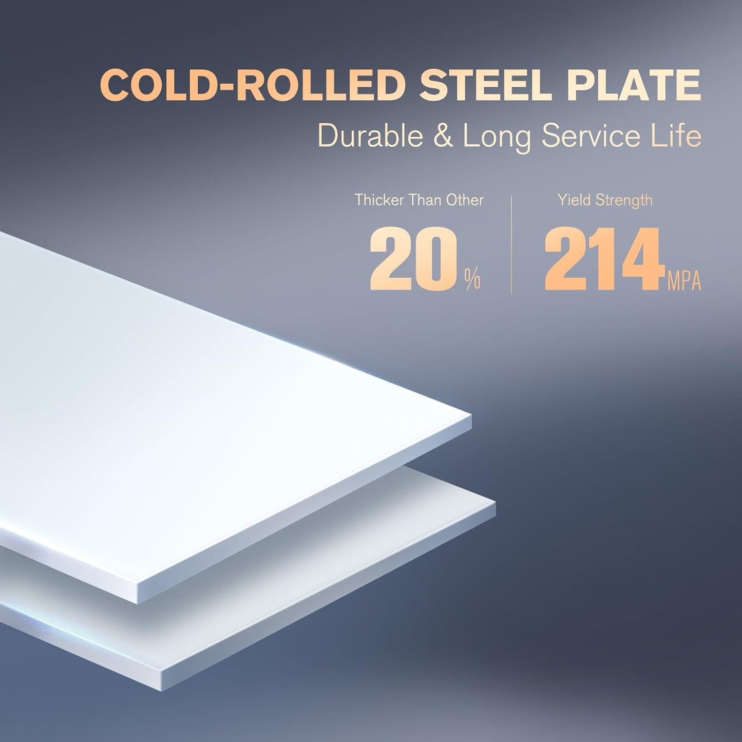 5 Tier Metal Curio Cabinets, Modern Bookshelf Cabinet with 4 Adjustable Shelves, Cabinet Display Case for Home Office, Living Room, Pantry (White-27.5W-Metal Door)