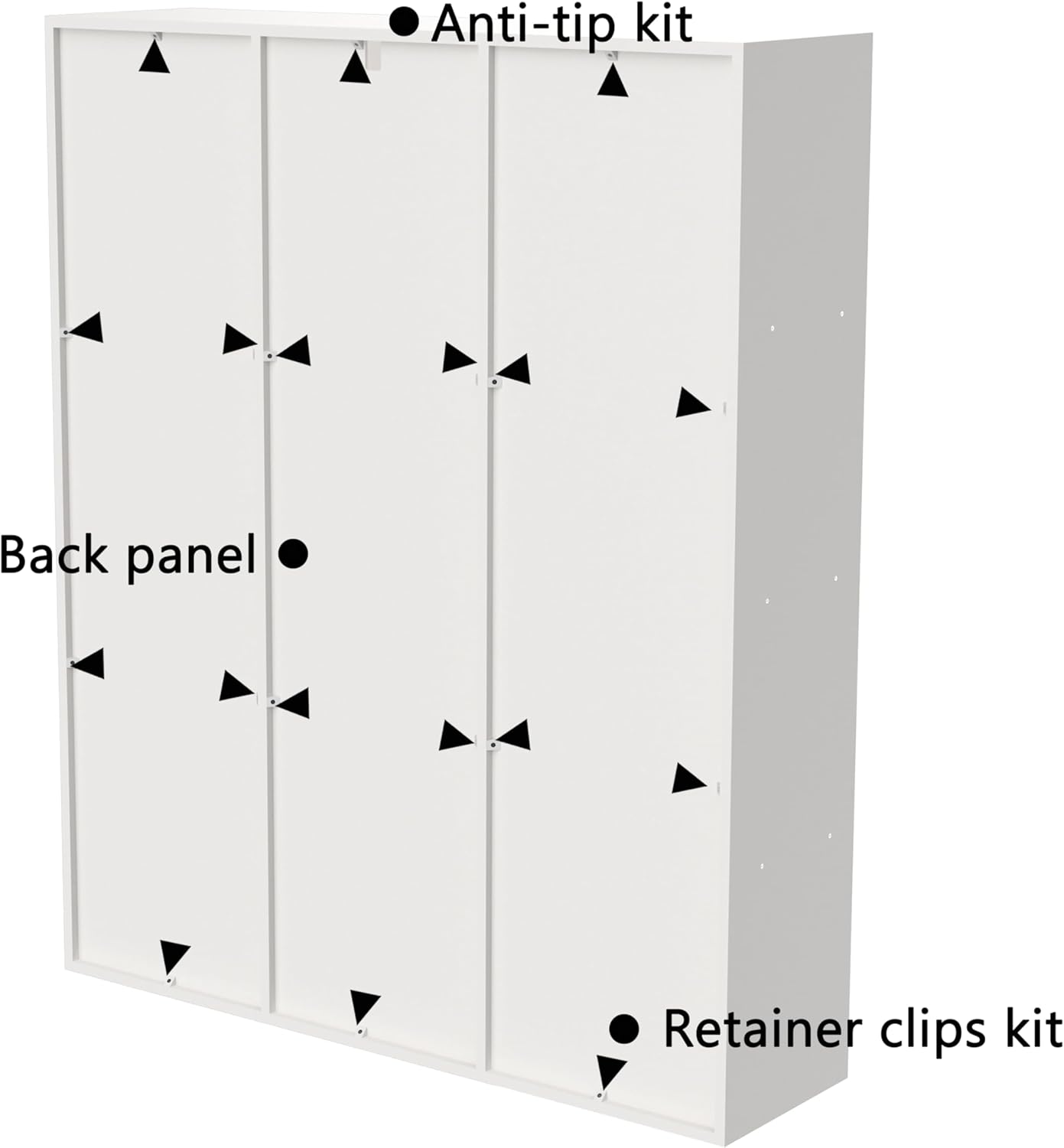 VAFHYLISS Cube Bookshelf, White Wooden Cube Storage Organizer, Freestanding Book Shelf,Cubby Shelf, Perfect Shelves for Bedroom, Kids Room, Closet, Classroom & Office (11-Cube)