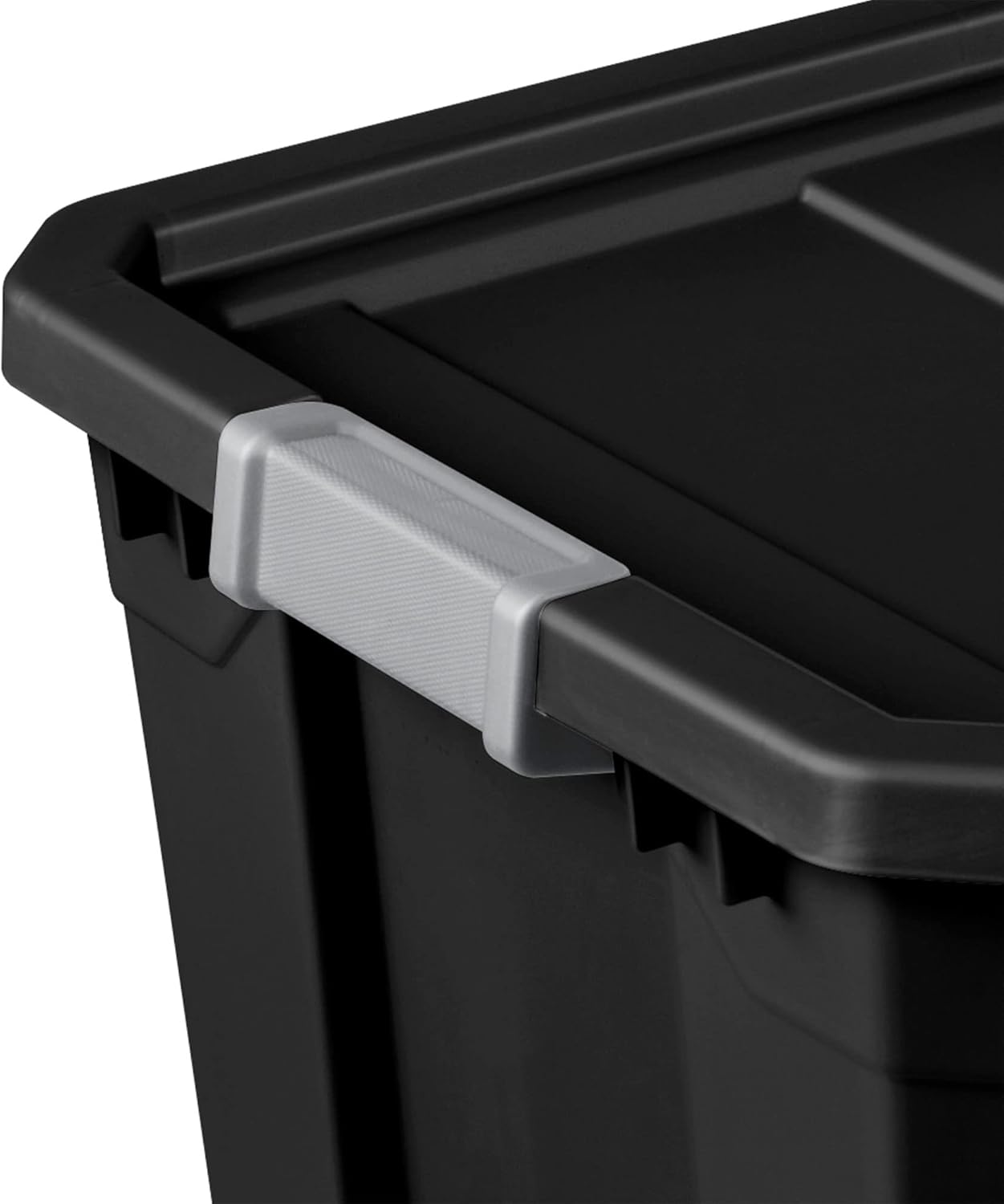 Sterilite TOTE STACKER BLACK 27GA 14889004