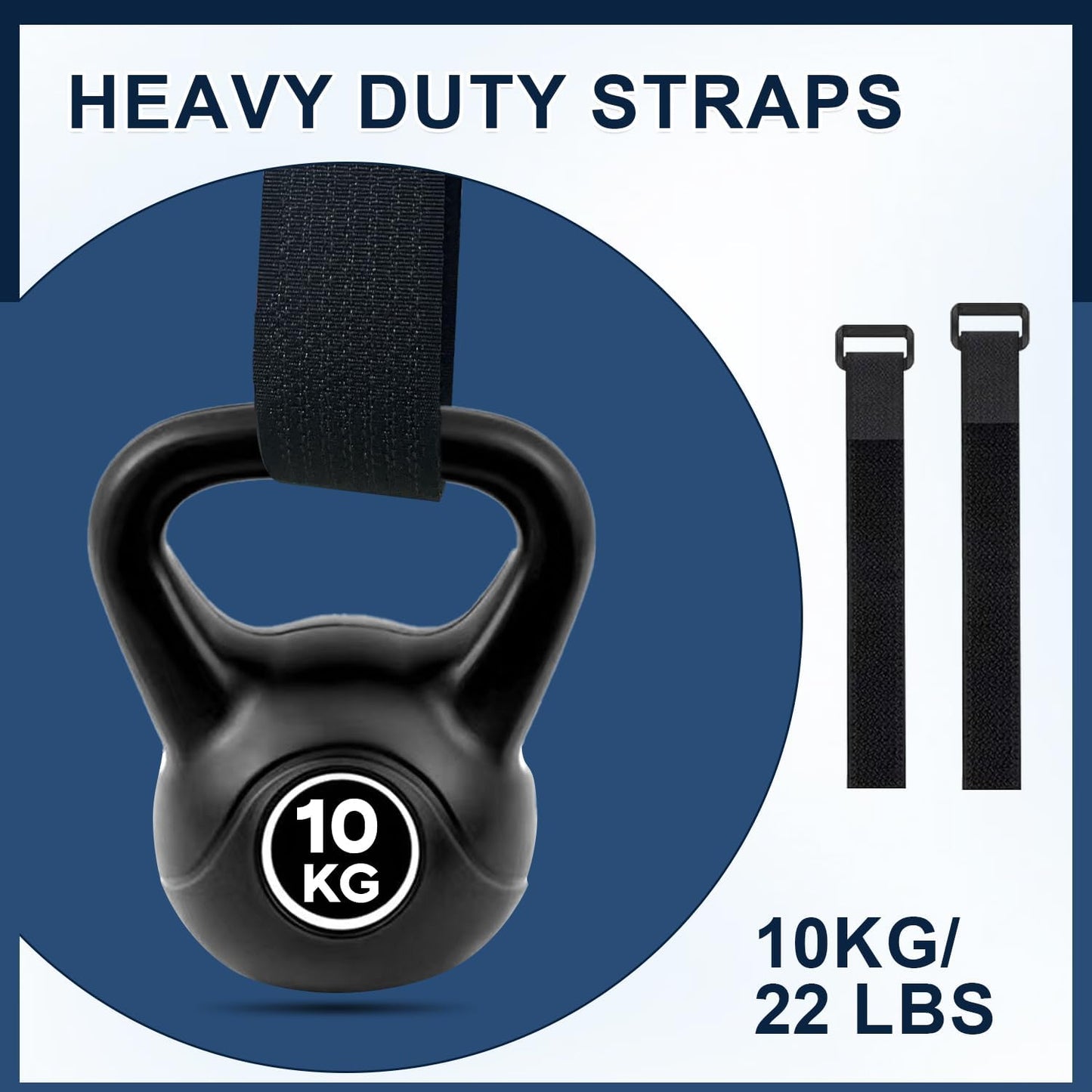 Hook and Loop Cable Straps 1" x 16.5 Ft with 24 Buckles Adjustable Fastening Reusable Nylon Securing Cord Cinch Strap Ties Free Cut for Cable Management RV Workshop DIY (Black)