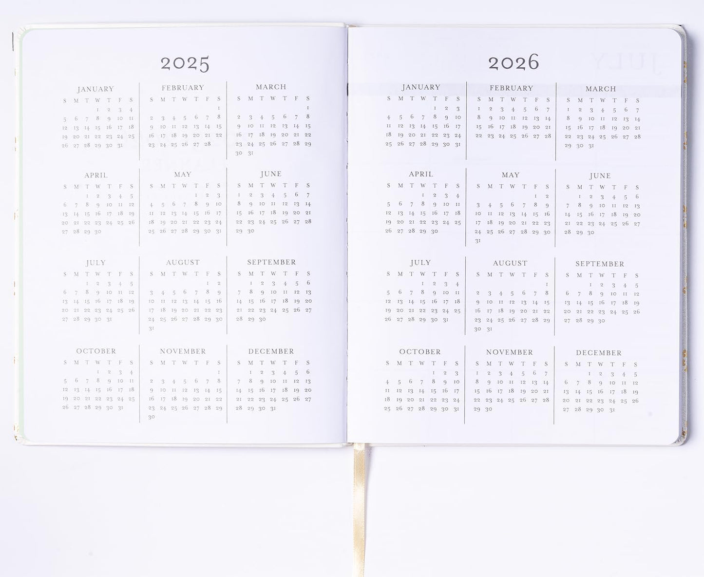 Laura Ashley 2025-2026 Large Agenda Planner, 18 Month, Monthly & Weekly Pages (8 x 10")