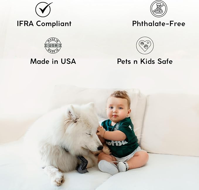 Scentia Miami One Diffuser Oil 120 ml – Aromatherapy Fragrance Oil Inspired by 1 Hotel® Miami Beach – Lemon & Sandalwood Essential Oil Blend for Diffusers – Made in USA – Holiday & Christmas Gift