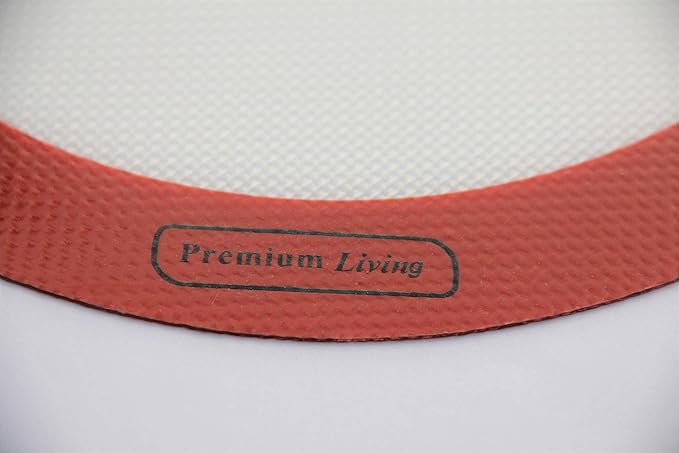 Round Silicone Baking mat for Cakes, Pastry, Pies, Reusable Easy Clean Liner