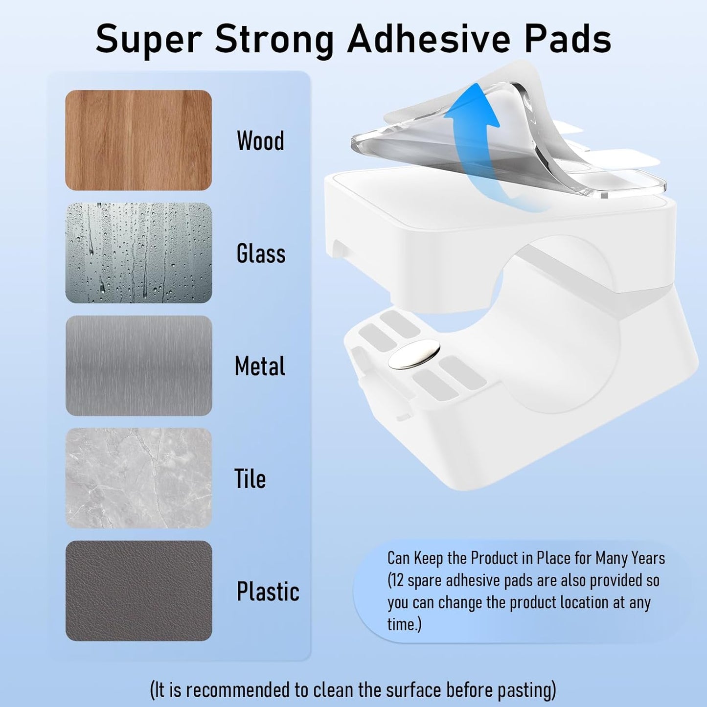 ELZO 12Pack Magnetic Cable Clips,Cord Organizer Holder for Cable Management,Strong Adhesive Charger Wire Organizer Keeper Magnetic Easy Open for Home,Office,Car,Desk,Nightstand