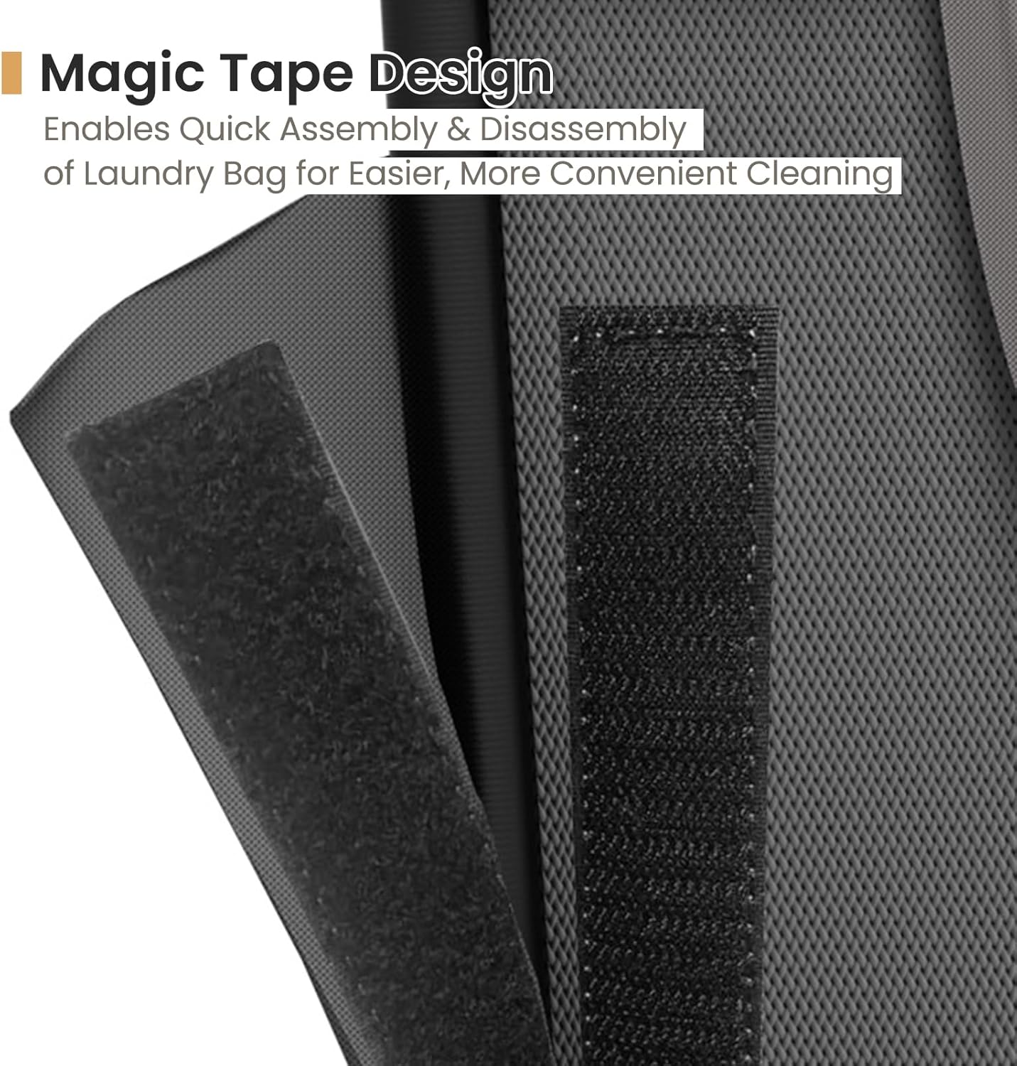 Laundry Basket with Wheels, Large Laundry Hamper with Removable Bag and Steel Frame, 160L Rolling Dirty Clothes Basket for Bedroom, Bathroom, Laundry Room (Gray)