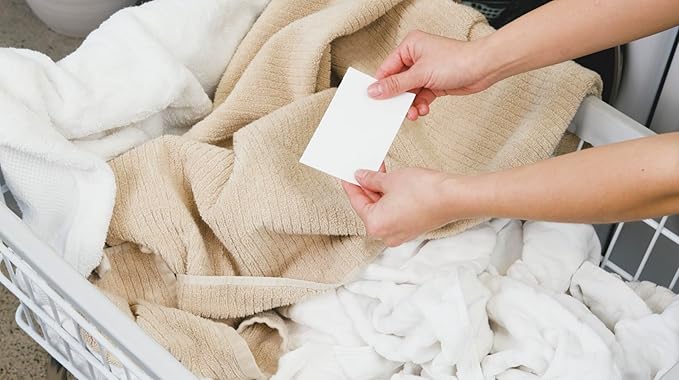 Laundry Detergent Sheets - 90 Sheets (up to 180 Loads) - Unscented - Ideal for Travel, Baby Clothes - Compact, Liquidless, Hypoallergenic, Eco-Friendly, Plastic-Free Solution