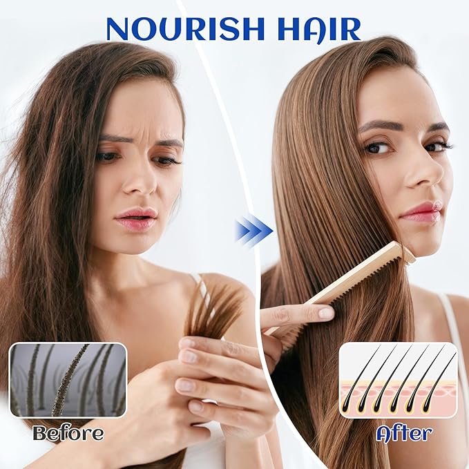 HIQILI Rosemary Oil for Hair Growth, Add to Shampoo & Conditioner, 100% Pure Undiluted - 16 Fl Oz