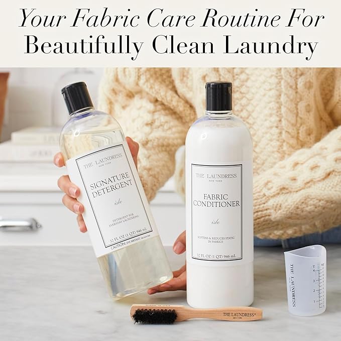 The Laundress Signature Isle Detergent, Coastal Inspired Scent, Concentrated Laundry Detergent Liquid, Tough on Stains, Isle Scent, 32 oz.