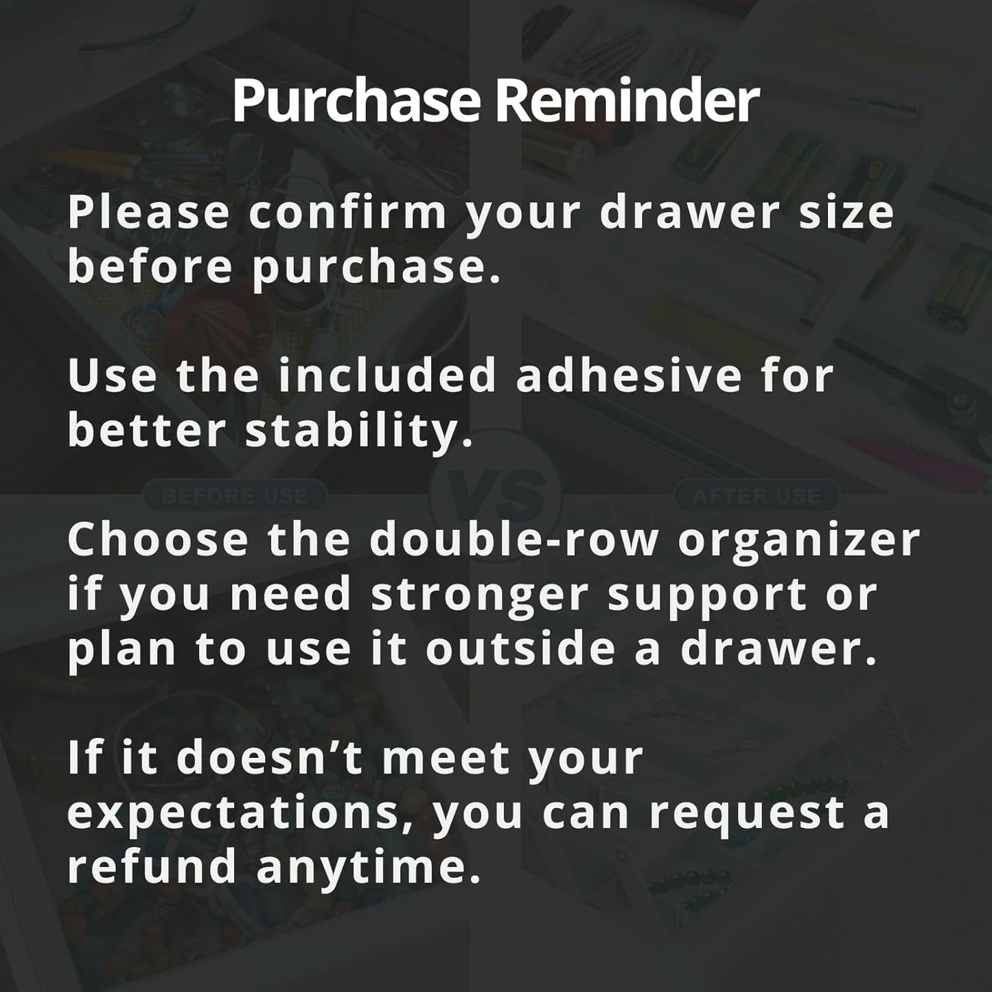 Aobiono Multi Level Smart Drawer Organizer, Multi Tier Expandable Storage Collapsible Foldable Trays for Jewelry, Cosmetics, Makeup, Tools, Battery (Black, Double Row - 3 Levels)