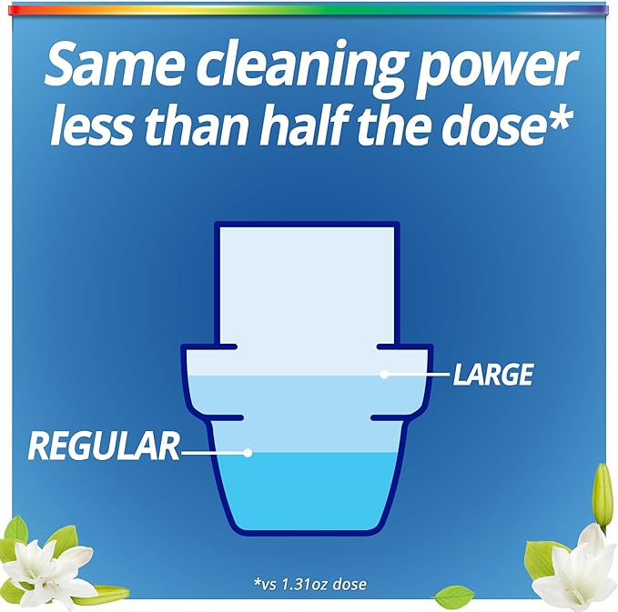 Purex Liquid Laundry Detergent, Ultra Concentrated, Natural Elements Linen & Lilies, 82.5 Ounce, 165 Loads