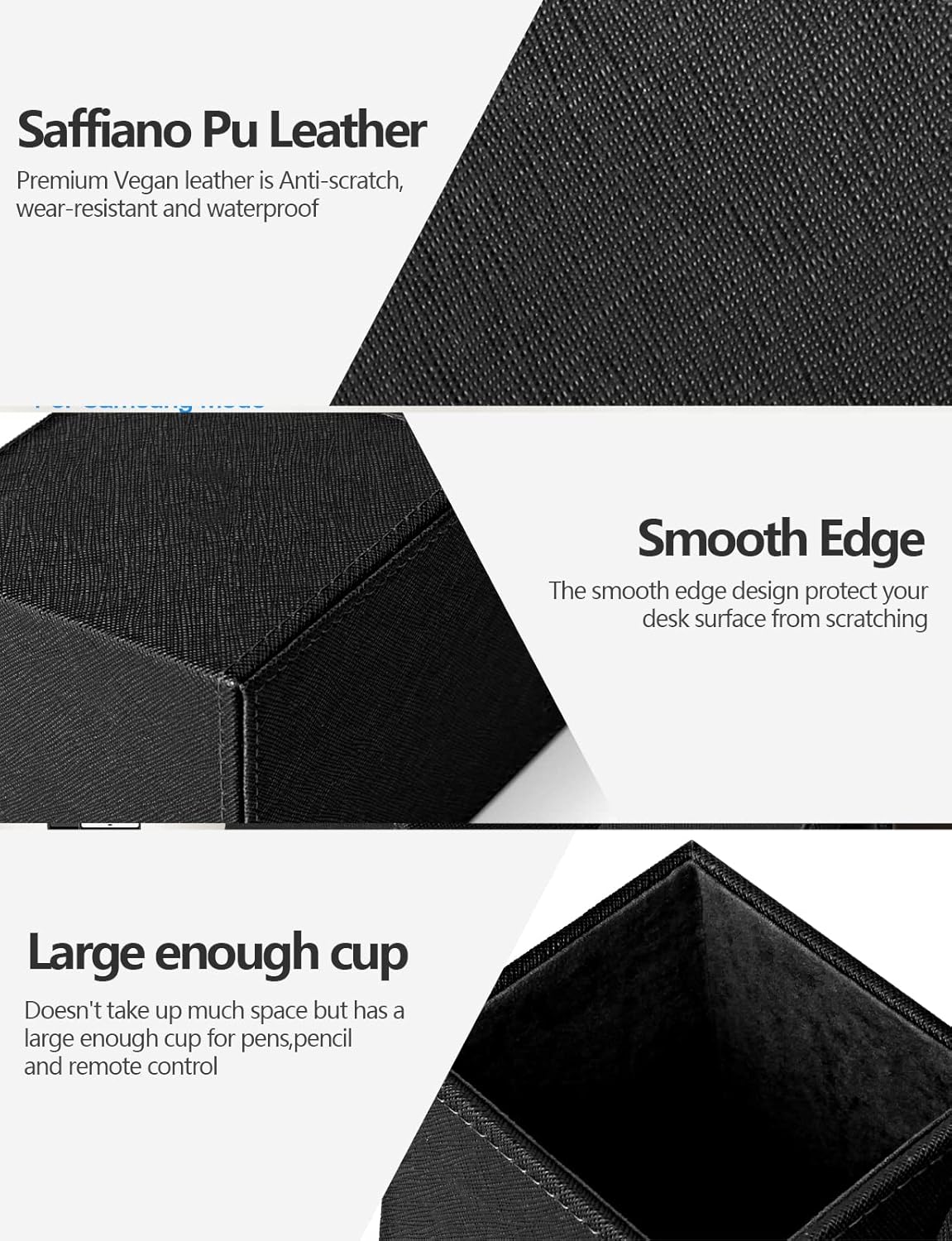 Pen Holder with Wireless Charger, Compatible with iPhone 17/16/15/14/13/12/11/8 Series, Pencil Holder Phone Stand for Desk Home Office, Men Gift Husband Wife Anniversary Dad Birthday Idea Gadget