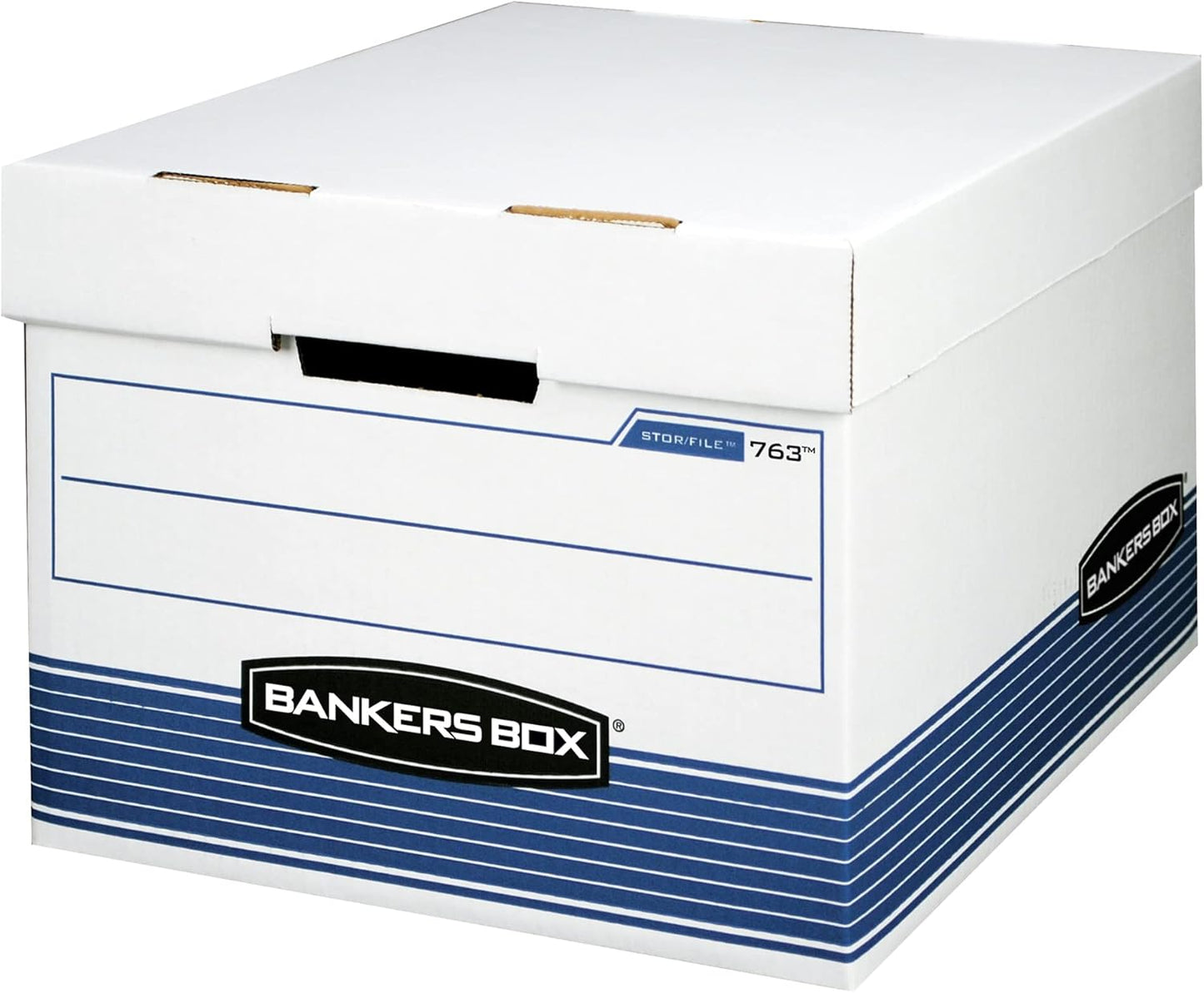 Bankers Box 30-Pack Medium Duty File Storage Boxes with Lids, FastFold Assembly, Letter/Legal, STOR/FILE, (0076316)