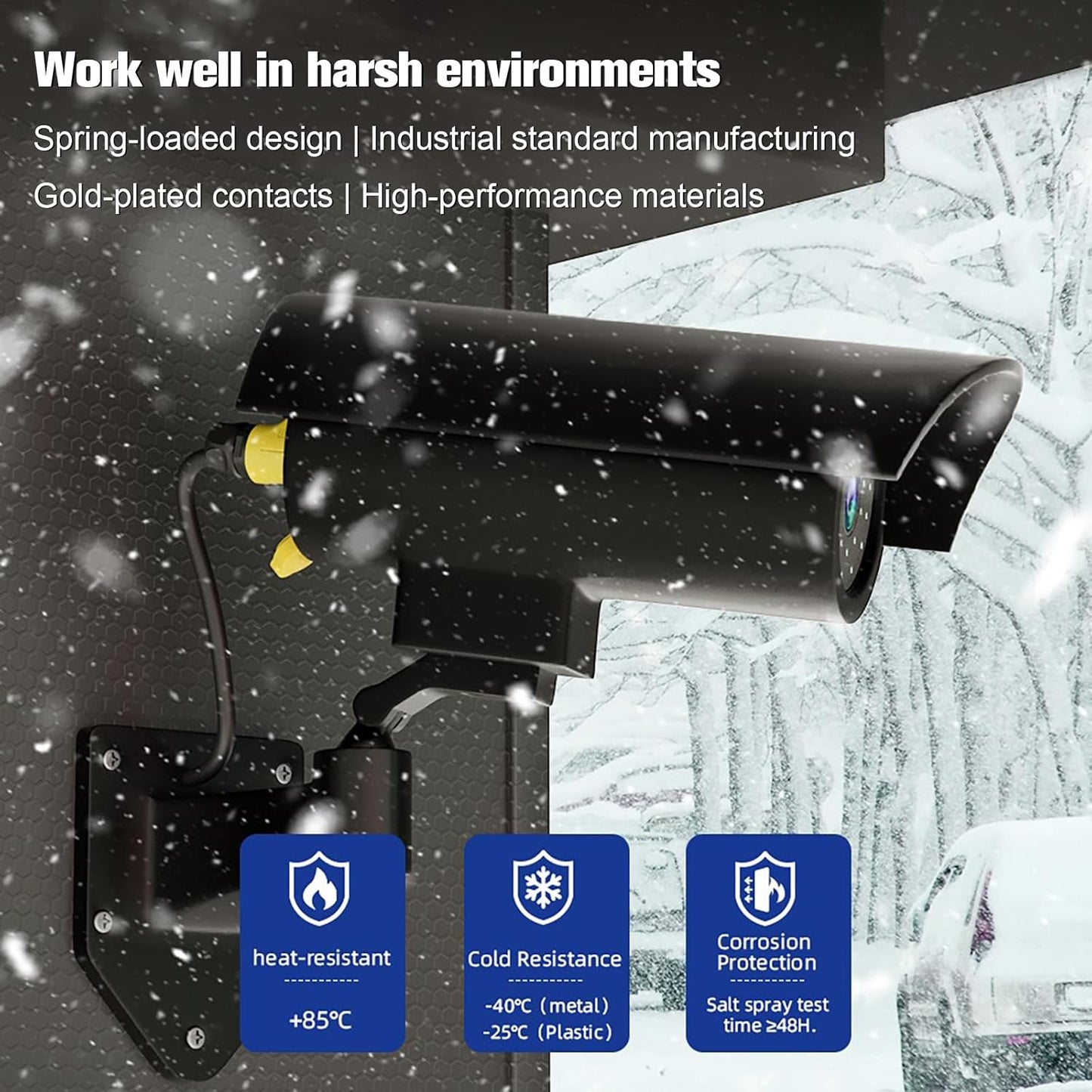 RJ45 Waterproof Connector, Cat6 RJ45 Ethernet Industrial Waterproof Connector , 8P8C Aviation Dual Port Connector, IP68 Signal Connector for Home, Industrial Network Connection