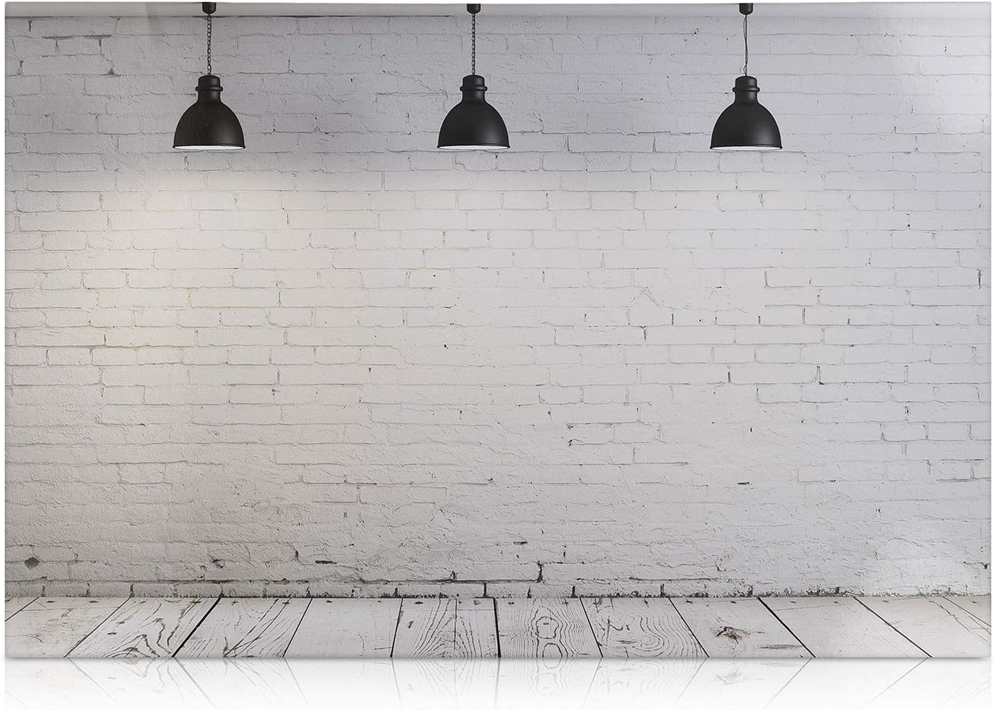 Navaris Magnetic Dry Erase Board - 16 x 24 inches Decorative White Board for Wall with Design, Includes 5 Magnets and Marker - Industrial