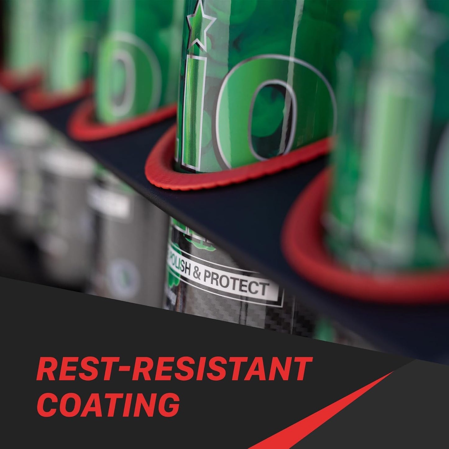 Maxshine Universal 2 Pack Spray Bottle Holder (16oz/34oz) - Holds 7 IK Trigger Sprayers with 3 Small Holes, Sturdy & Lightweight Wall-Mounted Organizer for Detailing Accessories, Easy to Install