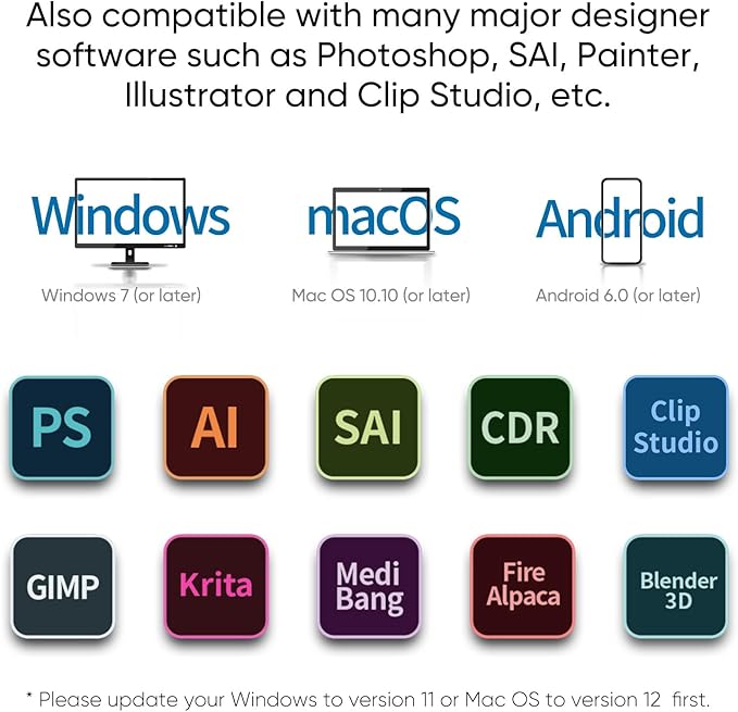 XPPen Deco 01 V3 Drawing Tablet 10x6.25 Graphics Tablet Digital Drawing Tablet for Chromebook with 16384 Levels Pressure Battery-Free Stylus and 8 Shortcut Keys (Green)