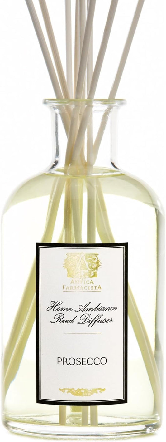 Antica Farmacista Home Ambiance Diffuser - Long-Lasting Reed Scent Diffuser - Luxury Room Freshener Gift - Prosecco, 16.9 fl oz