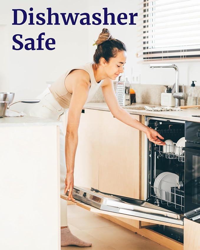 Elementi Mason Jar Fermentation Kit - Set of 4 Easy Grip Glass Fermenting Weights & Wide Mouth Mason Jar Fermentation Lids – Sauerkraut, Pickling & Fermenting Kit – 4 Weights & Airlocks