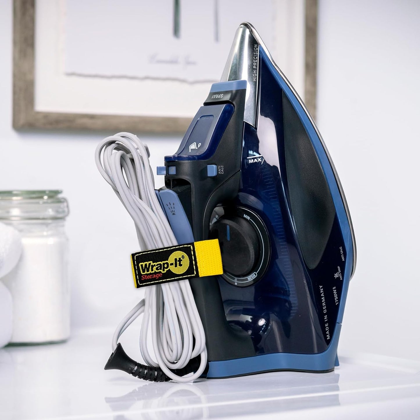 Quick-Straps by Wrap-It Storage - Assorted 12-Pack Multicolor - Hook and Loop Hose and Cable Organizers