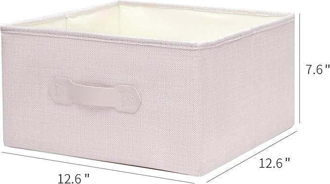 Large Hanging Sweater Organizer for Closet,Collapsible 6-Shelf Hanging Closet Shelves with Drawers, Washable (Beige -2 d)