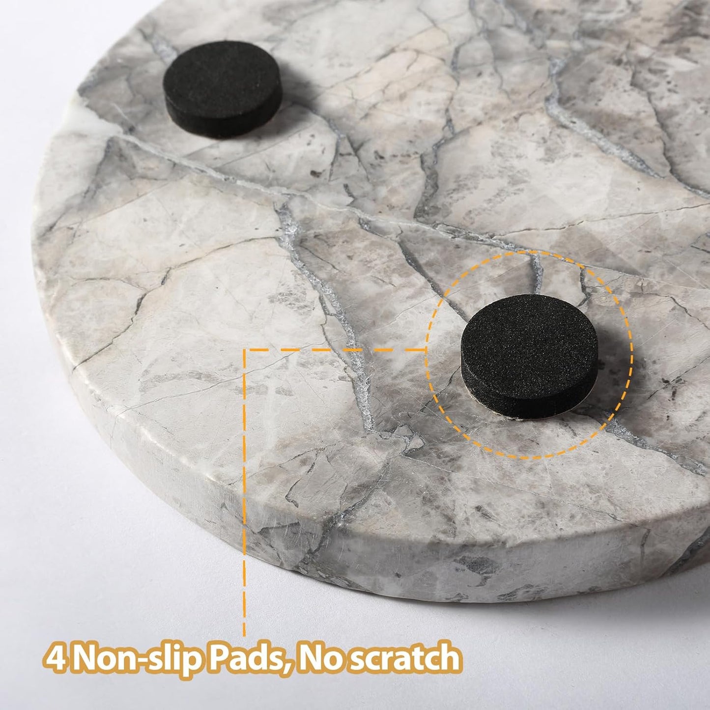 Koville Turkish Natural Travertine Tray, 12"x6" Vanity Decorative Tray for Countertop Organizer, Catchall Tray for Perfume, Candles, Jewelry Dish