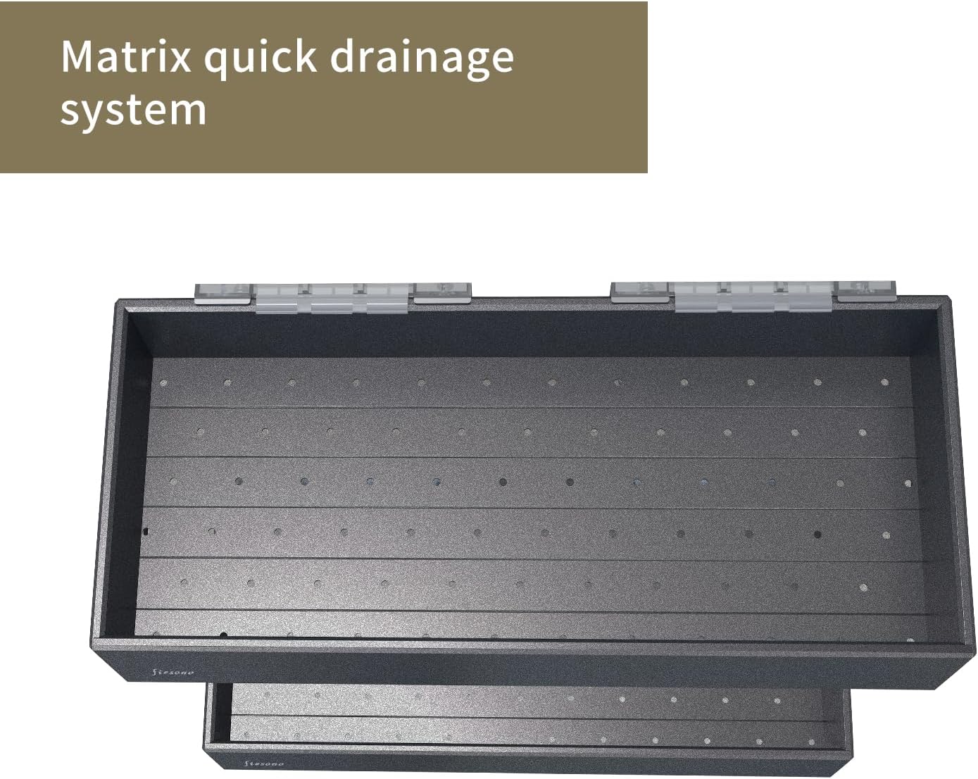 Metal Shower Caddy, Rustproof Shower Shelves for Bathroom Storage & Kitchen Spice, Large Capacity Holder Organizer Adhesive or Drill Screw Mounting (2 Pack)